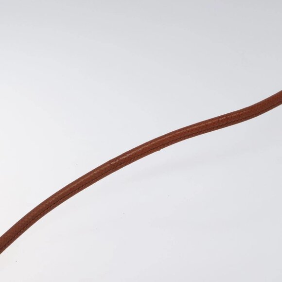 BOTTEGA VENETA Shoulder Bag PVC Black Brown gold Auth - Picture 8 of 16